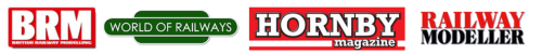 As advertised in BRM, World of Railways, Hornby Magazine and Railway Modeller